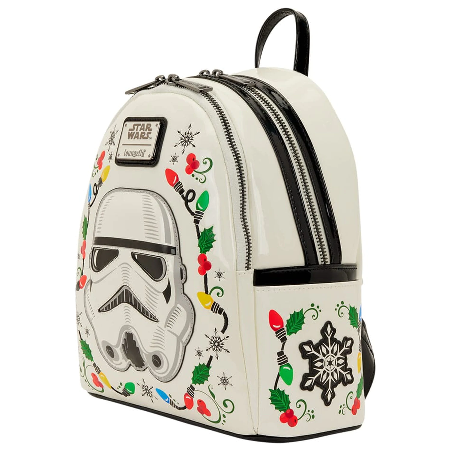 Star Wars by Loungefly Mini Backpack Stormtrooper Holiday product photo