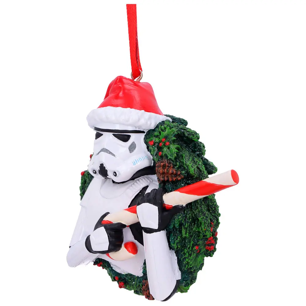 Original Stormtrooper Hanging Tree Ornament Wreath 10 cm termékfotó