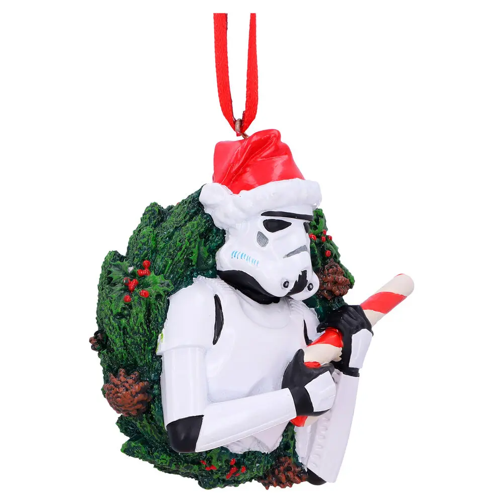 Original Stormtrooper Hanging Tree Ornament Wreath 10 cm termékfotó