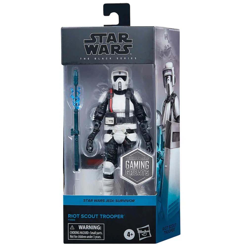 Star Wars Survivor Riot Scout Trooper figure 15cm product photo