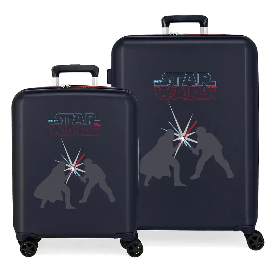 Star Wars Swords ABS pack 2 trolley suitcases product photo