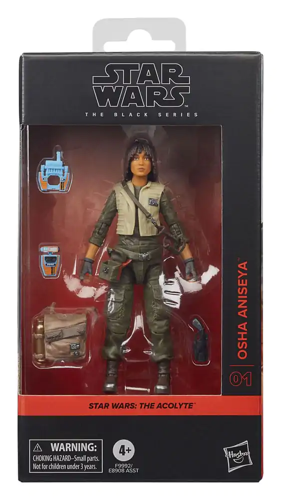Star Wars: The Acolyte Black Series Action Figure Osha Aniseya 15 cm product photo