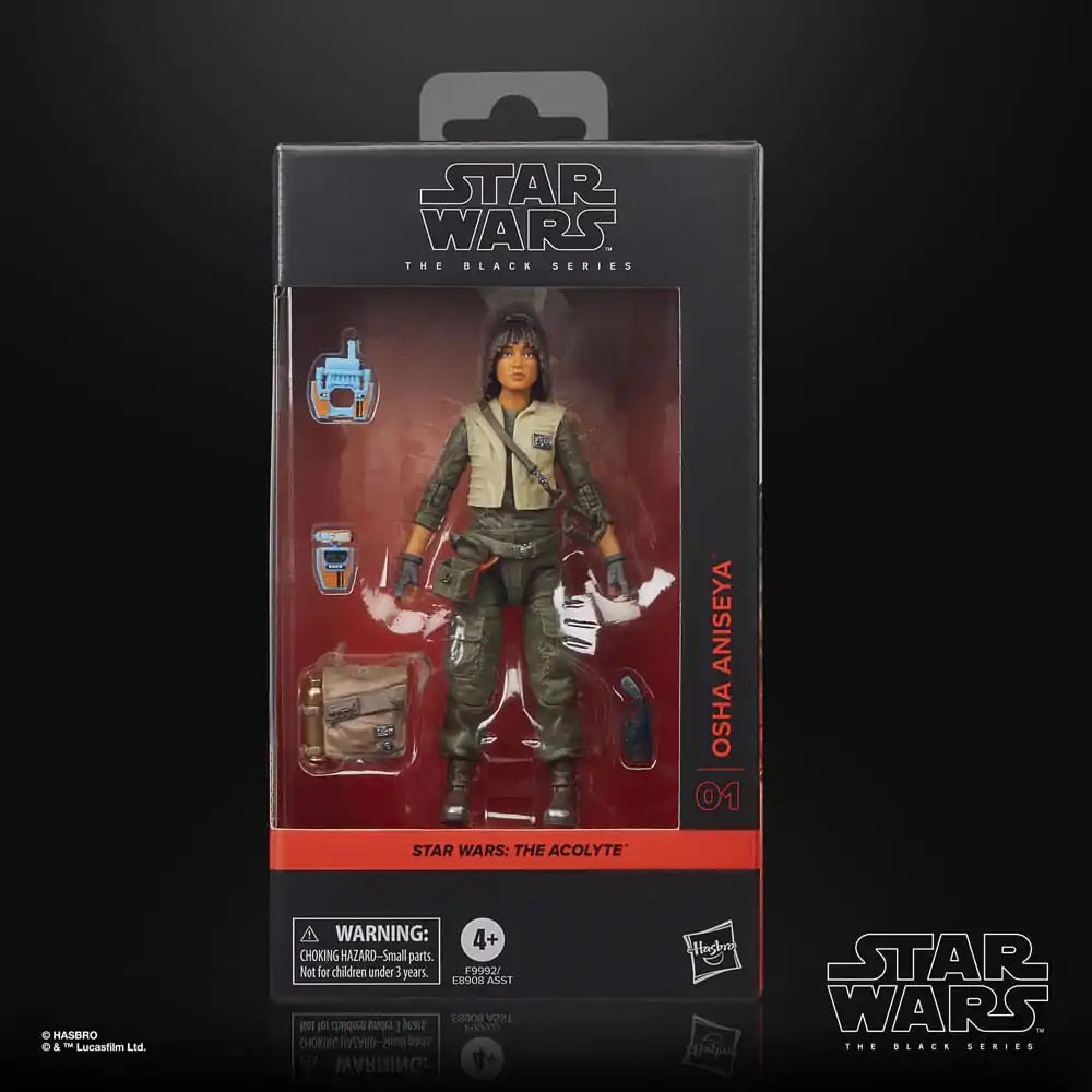 Star Wars: The Acolyte Black Series Action Figure Osha Aniseya 15 cm product photo