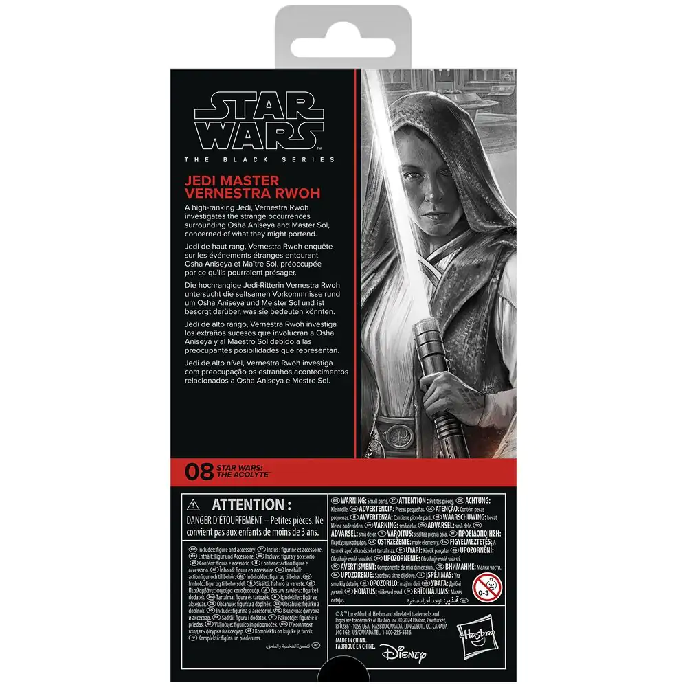 Star Wars The Acolyte Jedi Master Vernestra Rwoh figure 15cm product photo