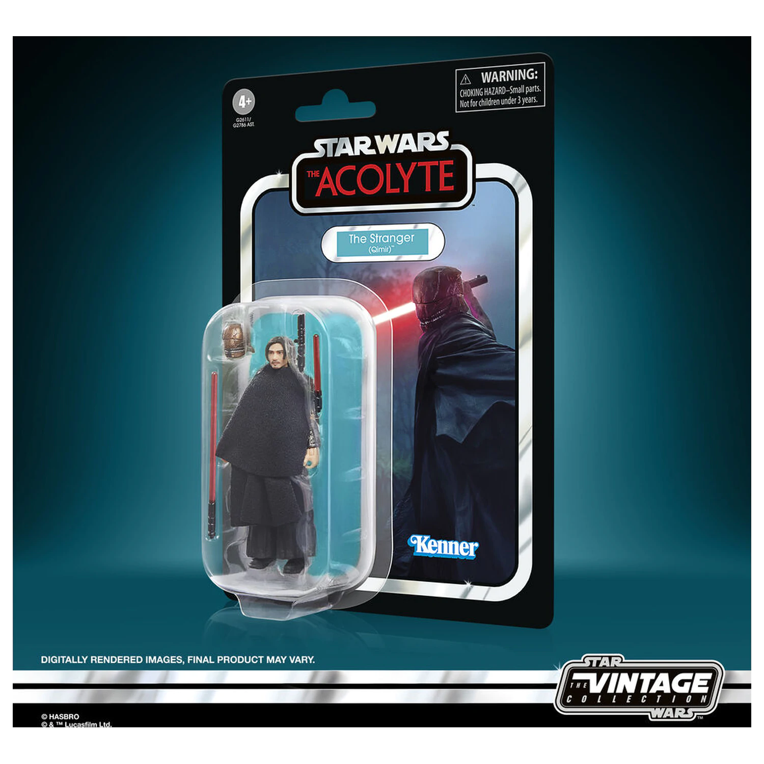 Star Wars The Acolyte The Stranger Qimir figure 9,5cm product photo