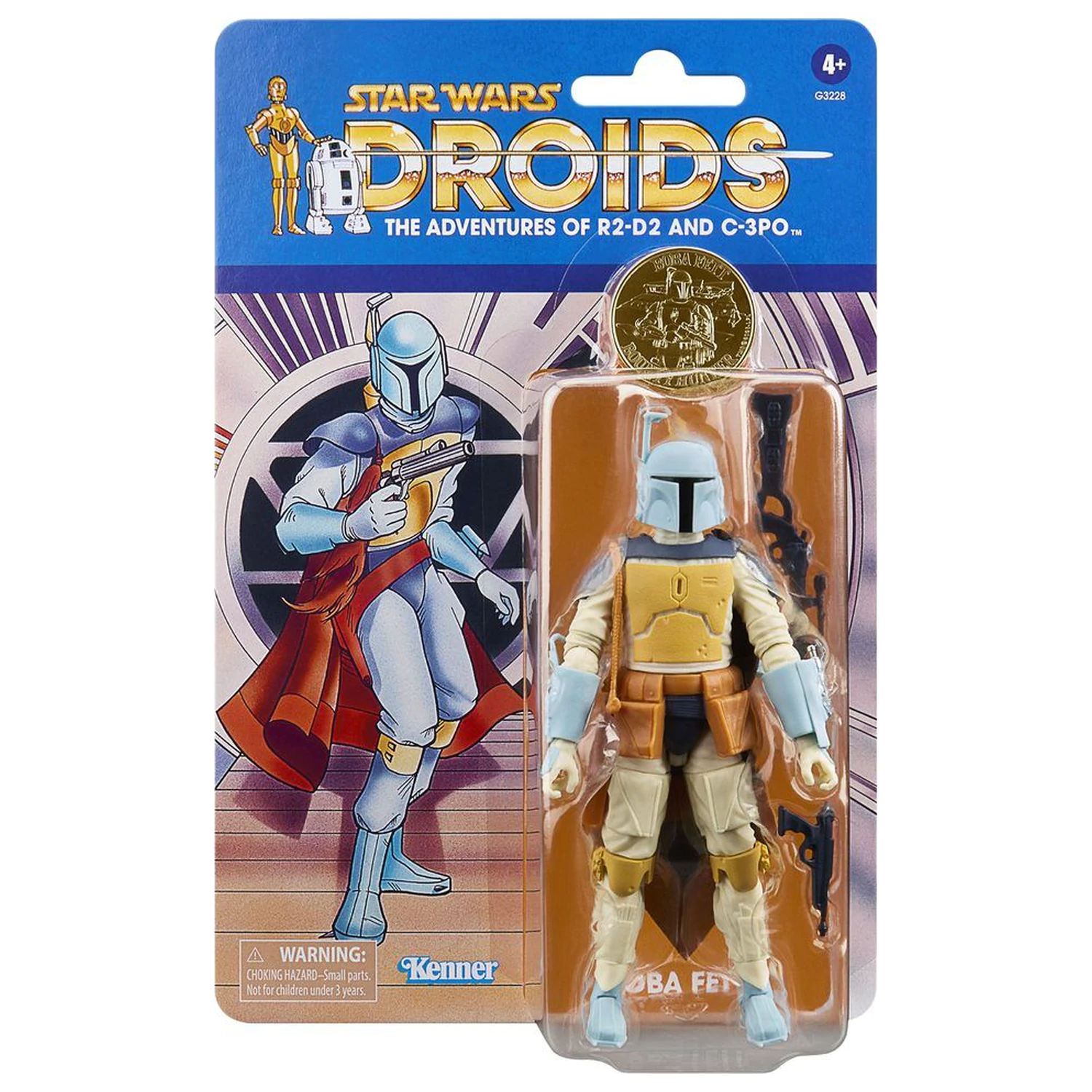 Star Wars The Adventures Of R2-D2 And C-3PO Boba Fett figure 15cm product photo