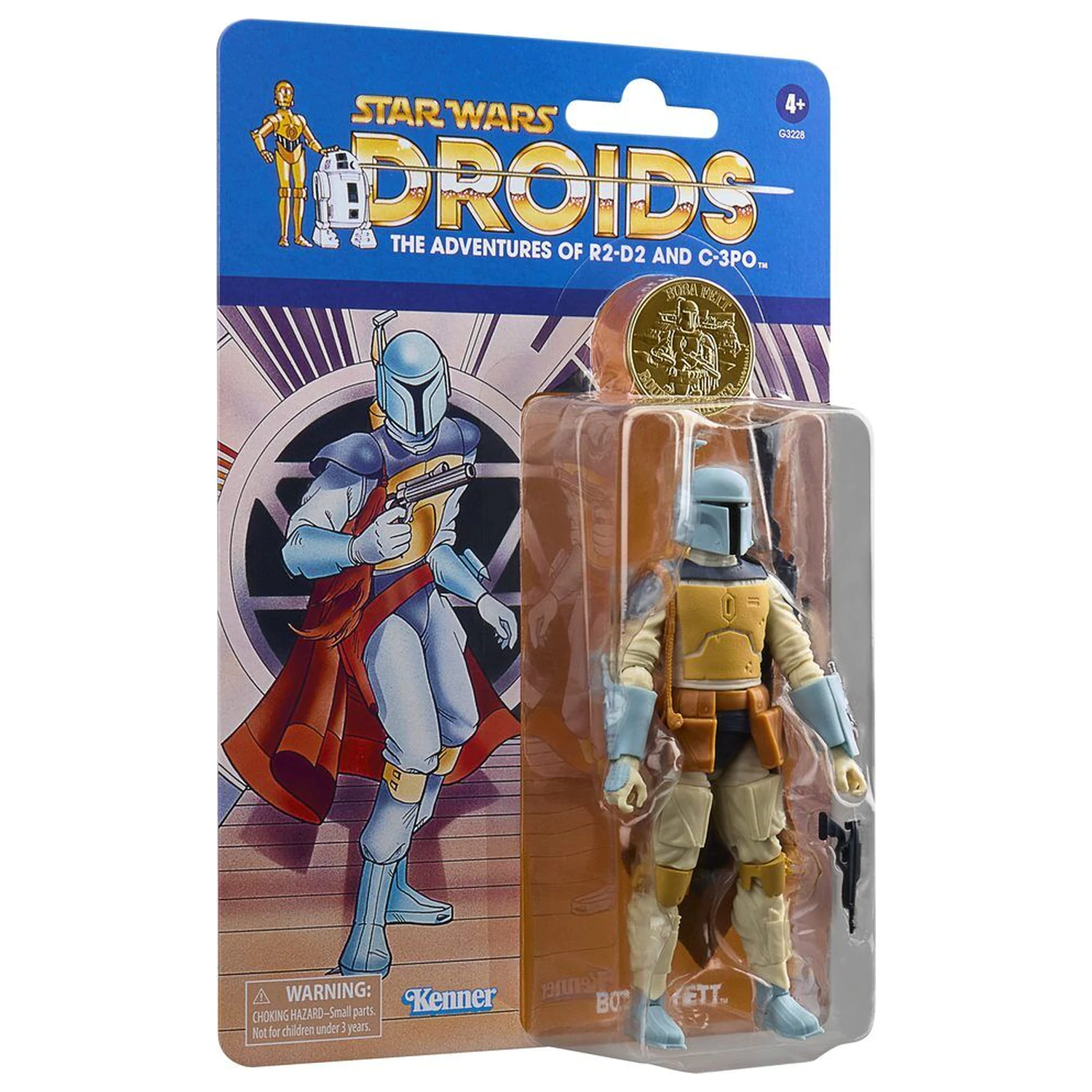 Star Wars The Adventures Of R2-D2 And C-3PO Boba Fett figure 15cm product photo