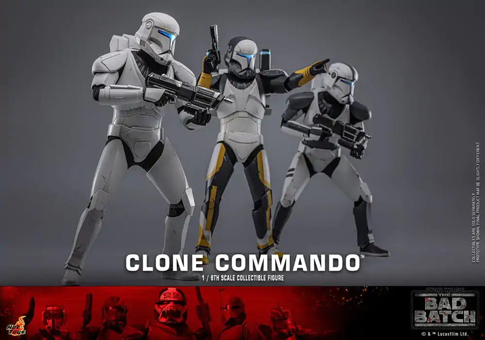 Star Wars: The Bad Batch Action Figure 1/6 Clone Commando 30 cm product photo