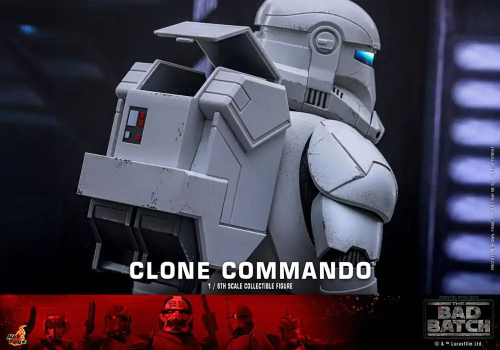 Star Wars: The Bad Batch Action Figure 1/6 Clone Commando 30 cm product photo