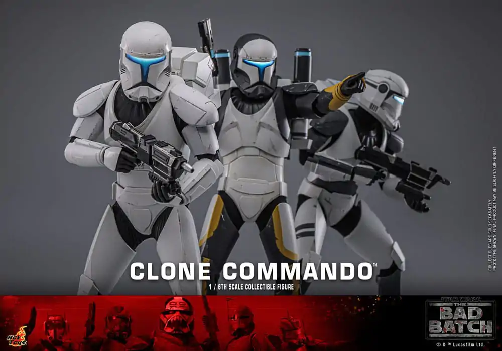 Star Wars: The Bad Batch Action Figure 1/6 Clone Commando 30 cm product photo