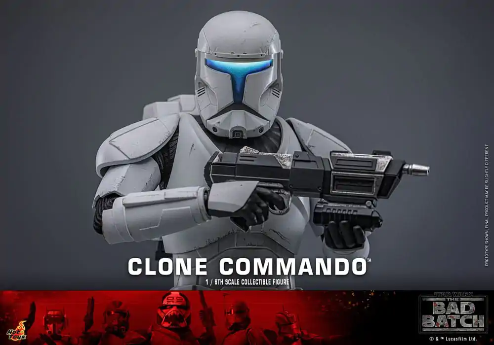 Star Wars: The Bad Batch Action Figure 1/6 Clone Commando 30 cm product photo