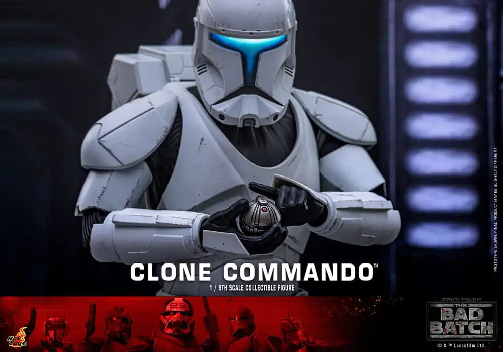 Star Wars: The Bad Batch Action Figure 1/6 Clone Commando 30 cm product photo