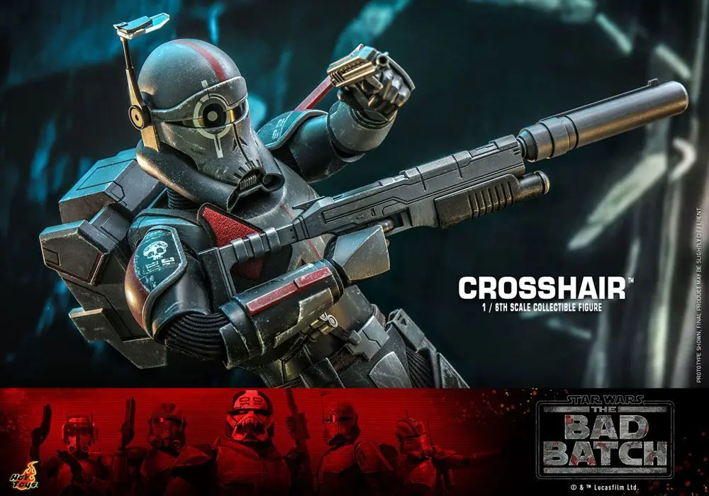 Star Wars: The Bad Batch Action Figure 1/6 Crosshair 30 cm product photo