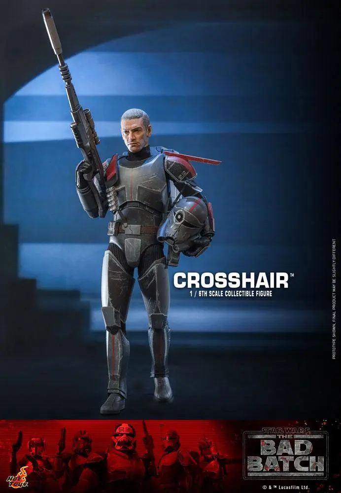 Star Wars: The Bad Batch Action Figure 1/6 Crosshair 30 cm product photo