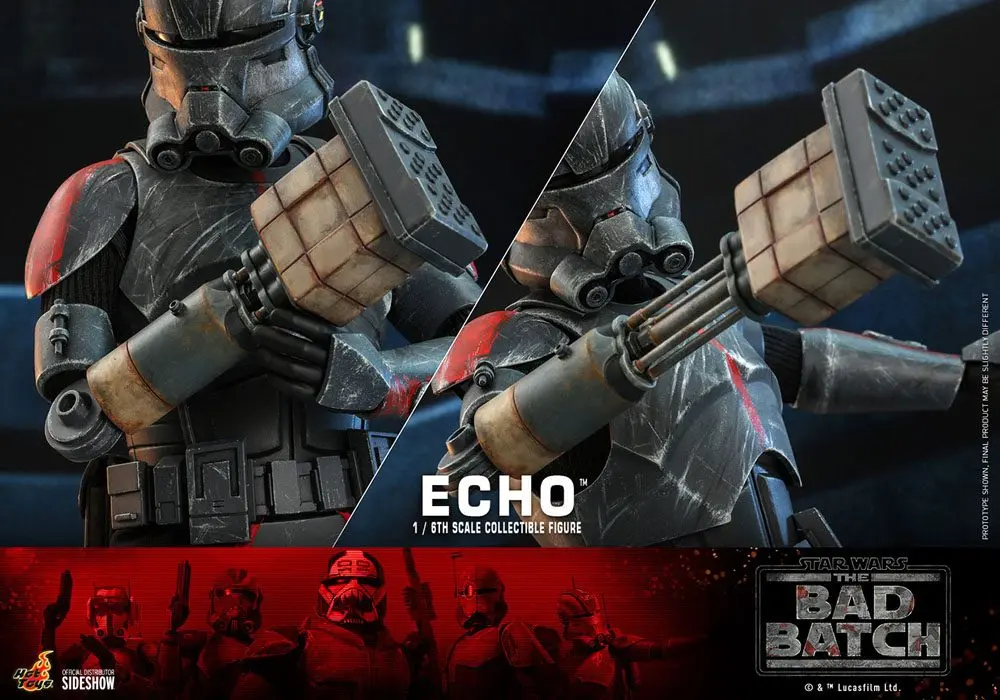 Star Wars The Bad Batch Action Figure 1/6 Echo 29 cm product photo