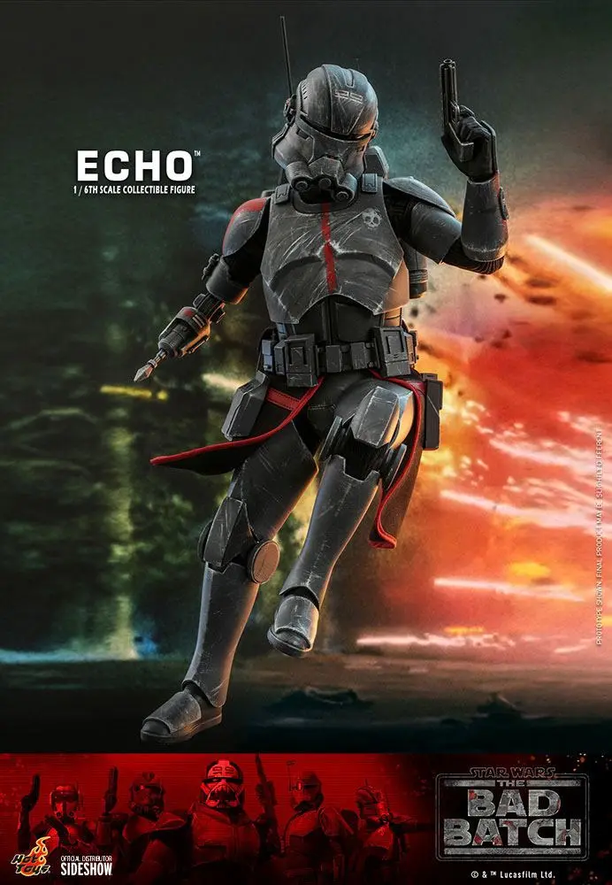 Star Wars The Bad Batch Action Figure 1/6 Echo 29 cm product photo