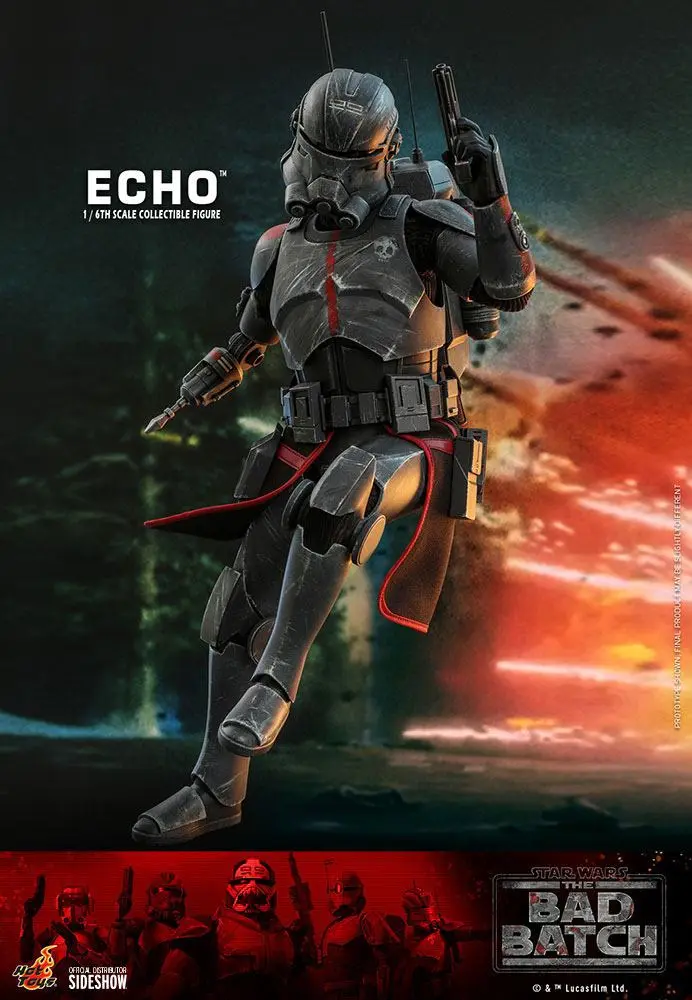 Star Wars The Bad Batch Action Figure 1/6 Echo 29 cm product photo