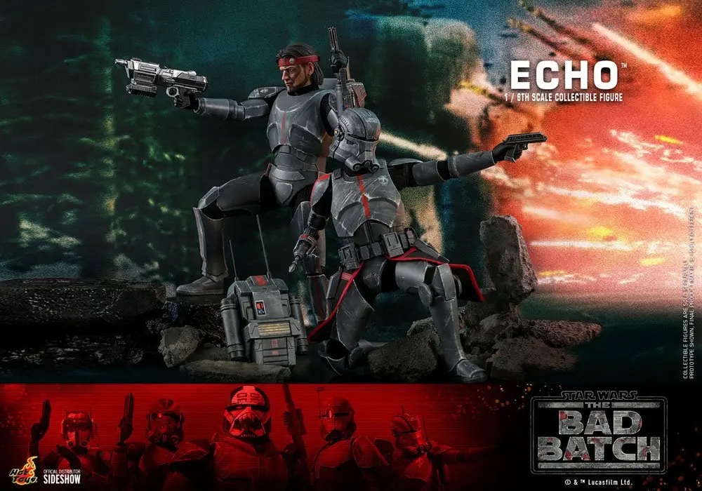 Star Wars The Bad Batch Action Figure 1/6 Echo 29 cm product photo