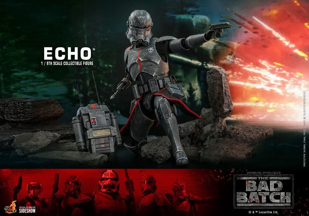 Star Wars The Bad Batch Action Figure 1/6 Echo 29 cm product photo