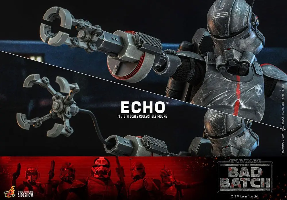 Star Wars The Bad Batch Action Figure 1/6 Echo 29 cm product photo