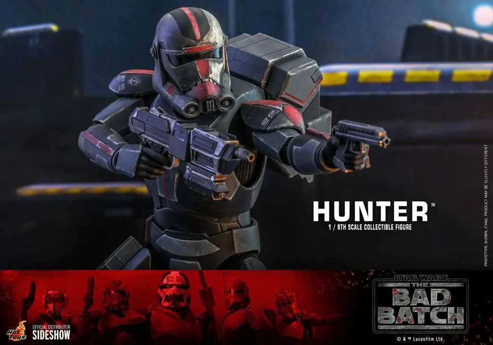 Star Wars: The Bad Batch Action Figure 1/6 Hunter 30 cm product photo