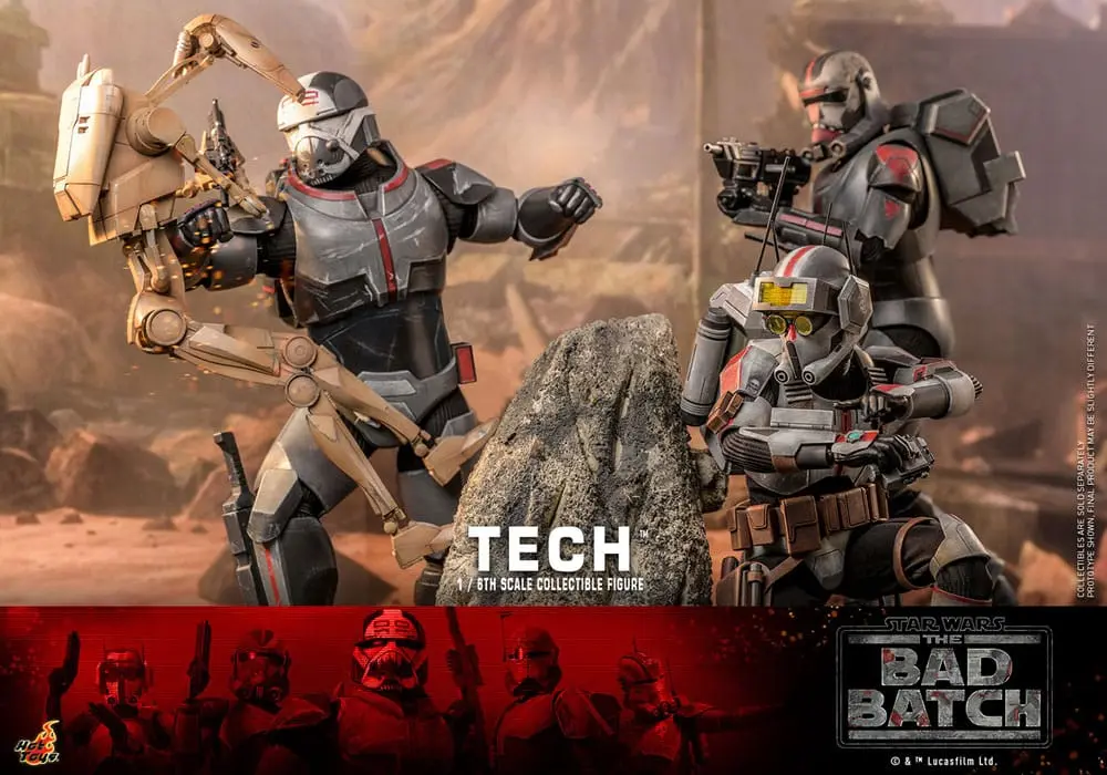 Star Wars: The Bad Batch Action Figure 1/6 Tech 31 cm product photo