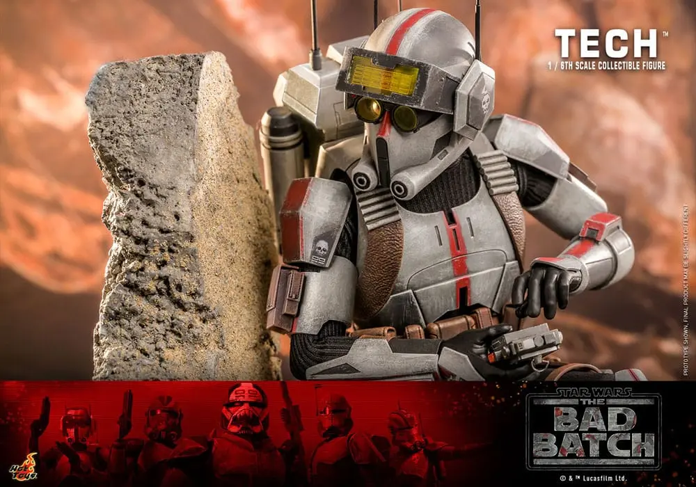 Star Wars: The Bad Batch Action Figure 1/6 Tech 31 cm product photo