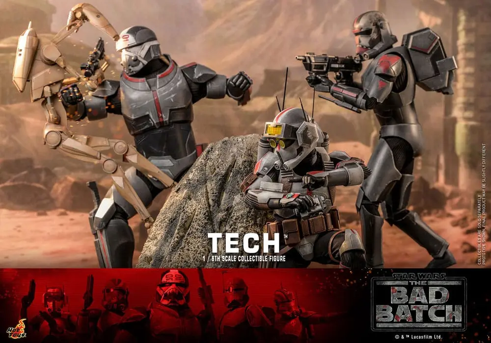 Star Wars: The Bad Batch Action Figure 1/6 Tech 31 cm product photo