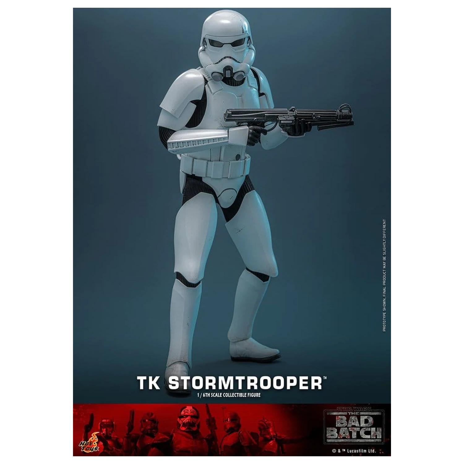 Star Wars: The Bad Batch Action Figure 1/6 TK Stormtrooper 30 cm product photo