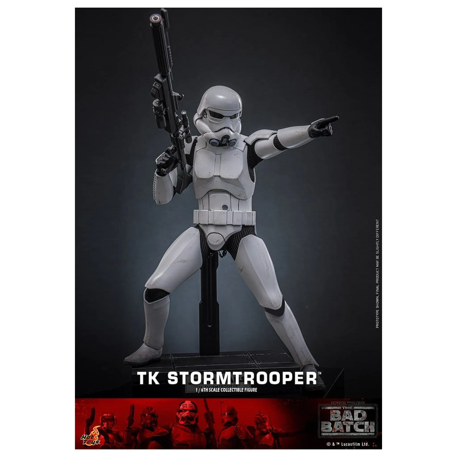 Star Wars: The Bad Batch Action Figure 1/6 TK Stormtrooper 30 cm product photo