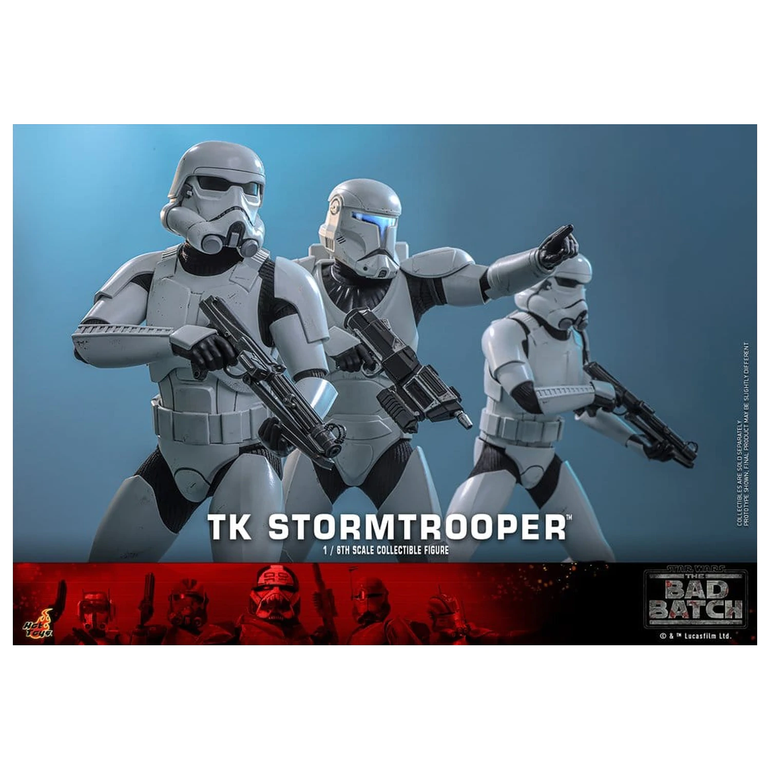 Star Wars: The Bad Batch Action Figure 1/6 TK Stormtrooper 30 cm product photo
