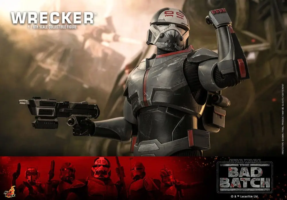 Star Wars: The Bad Batch Action Figure 1/6 Wrecker 33 cm product photo