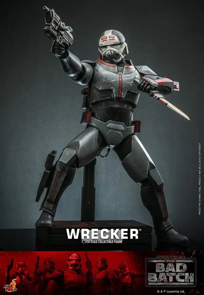Star Wars: The Bad Batch Action Figure 1/6 Wrecker 33 cm product photo