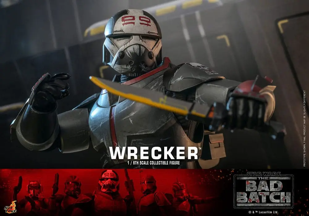 Star Wars: The Bad Batch Action Figure 1/6 Wrecker 33 cm product photo