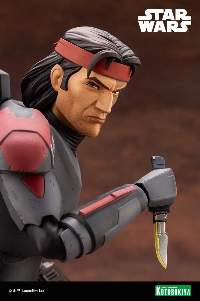 Star Wars The Bad Batch ARTFX PVC Statue 1/7 Hunter 25 cm product photo