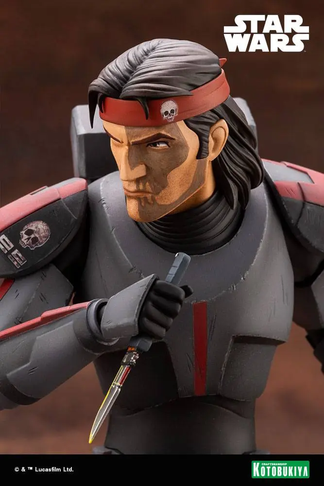 Star Wars The Bad Batch ARTFX PVC Statue 1/7 Hunter 25 cm product photo