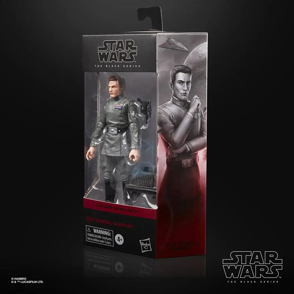 Star Wars The Bad Batch Black Series Action Figure 2021 Vice Admiral Rampart 15 cm product photo