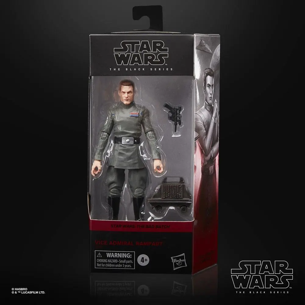 Star Wars The Bad Batch Black Series Action Figure 2021 Vice Admiral Rampart 15 cm product photo
