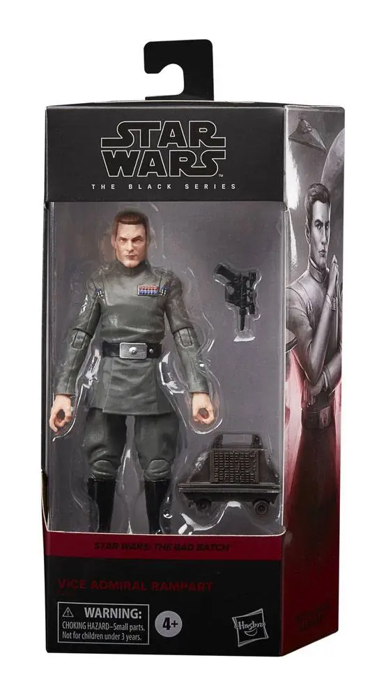 Star Wars The Bad Batch Black Series Action Figure 2021 Vice Admiral Rampart 15 cm product photo