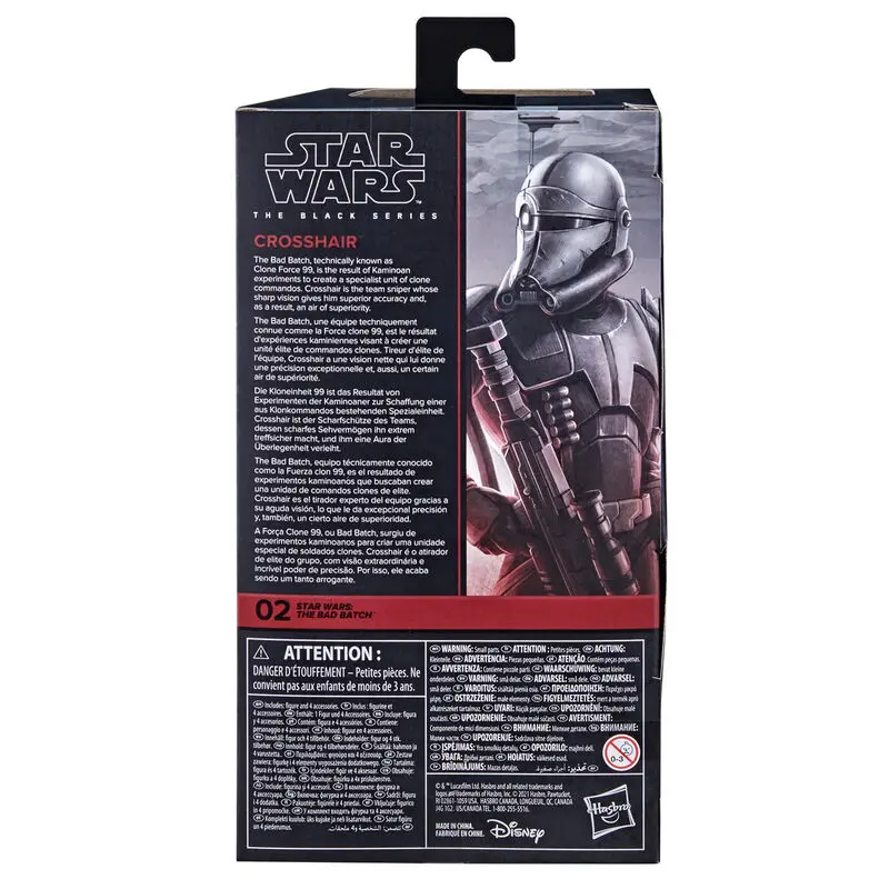 Star Wars The Bad Batch Crosshair figure 15cm product photo