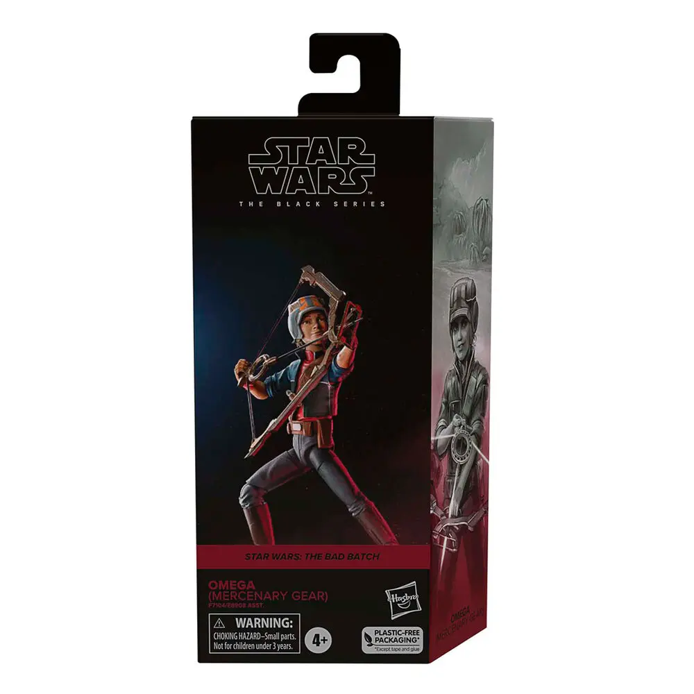 Star Wars: The Bad Batch Black Series Action Figure Omega (Mercenary Gear) 15 cm termékfotó