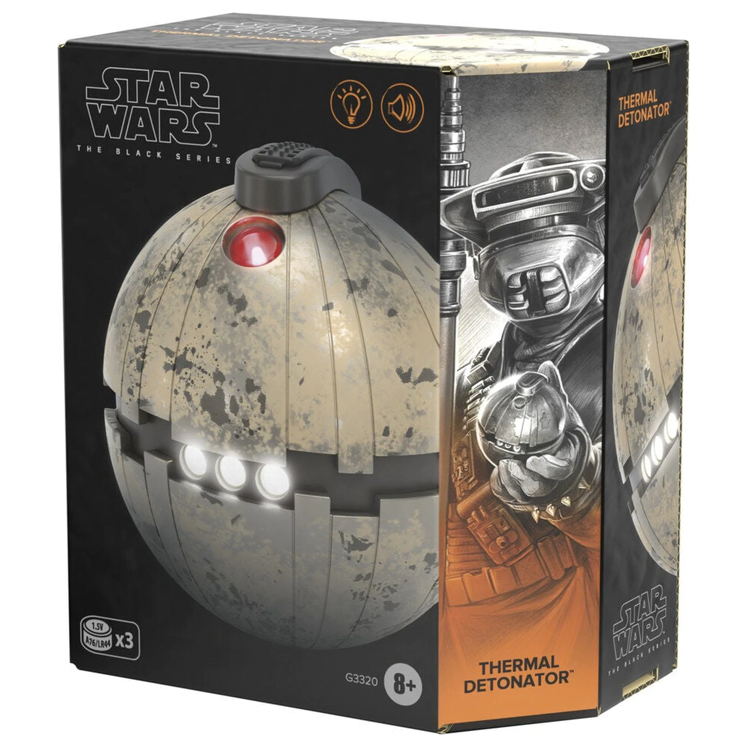 Star Wars The Black Series premium electronic detonator product photo