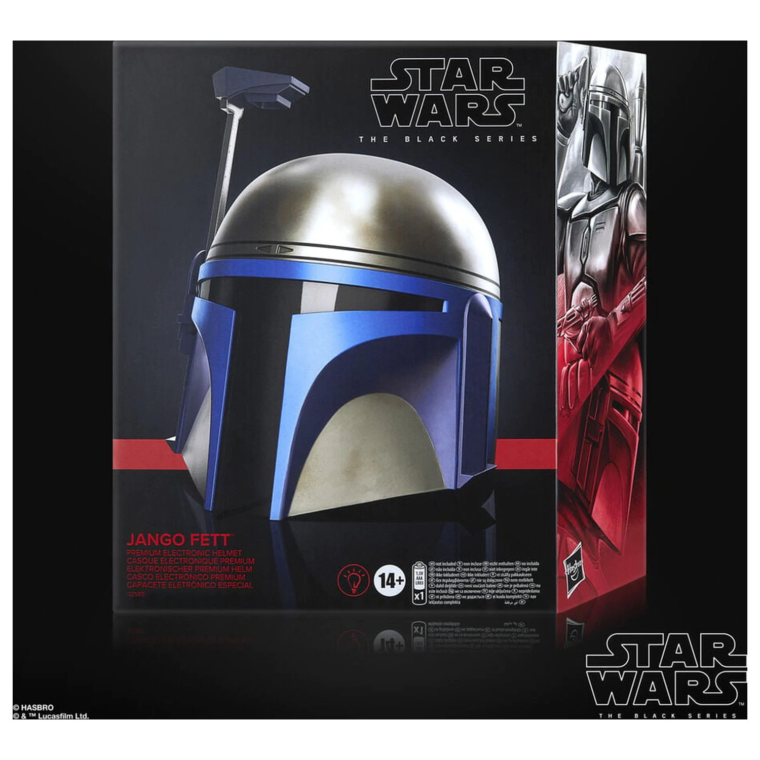 Star Wars The Black Series premium electronic helmet product photo