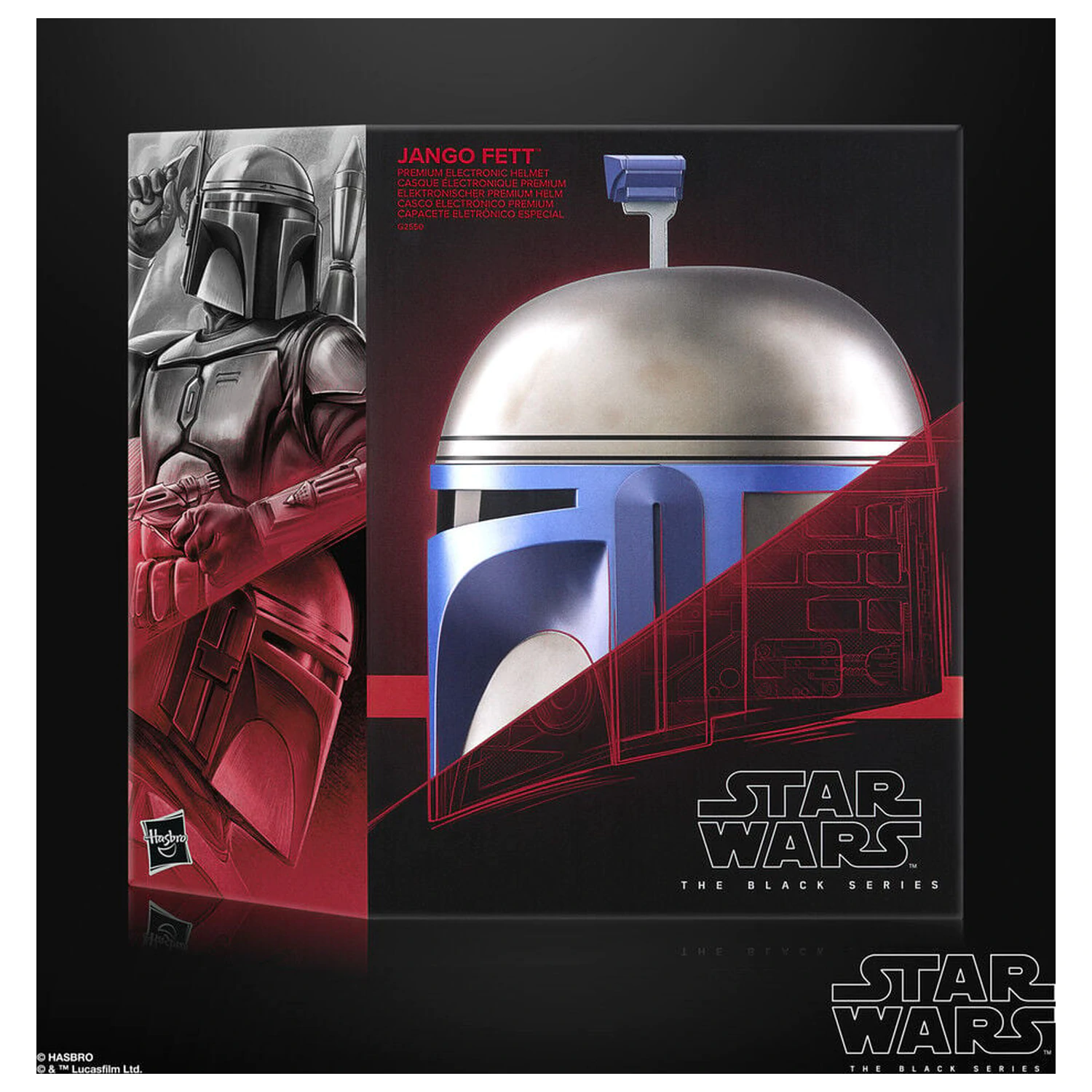 Star Wars The Black Series premium electronic helmet product photo