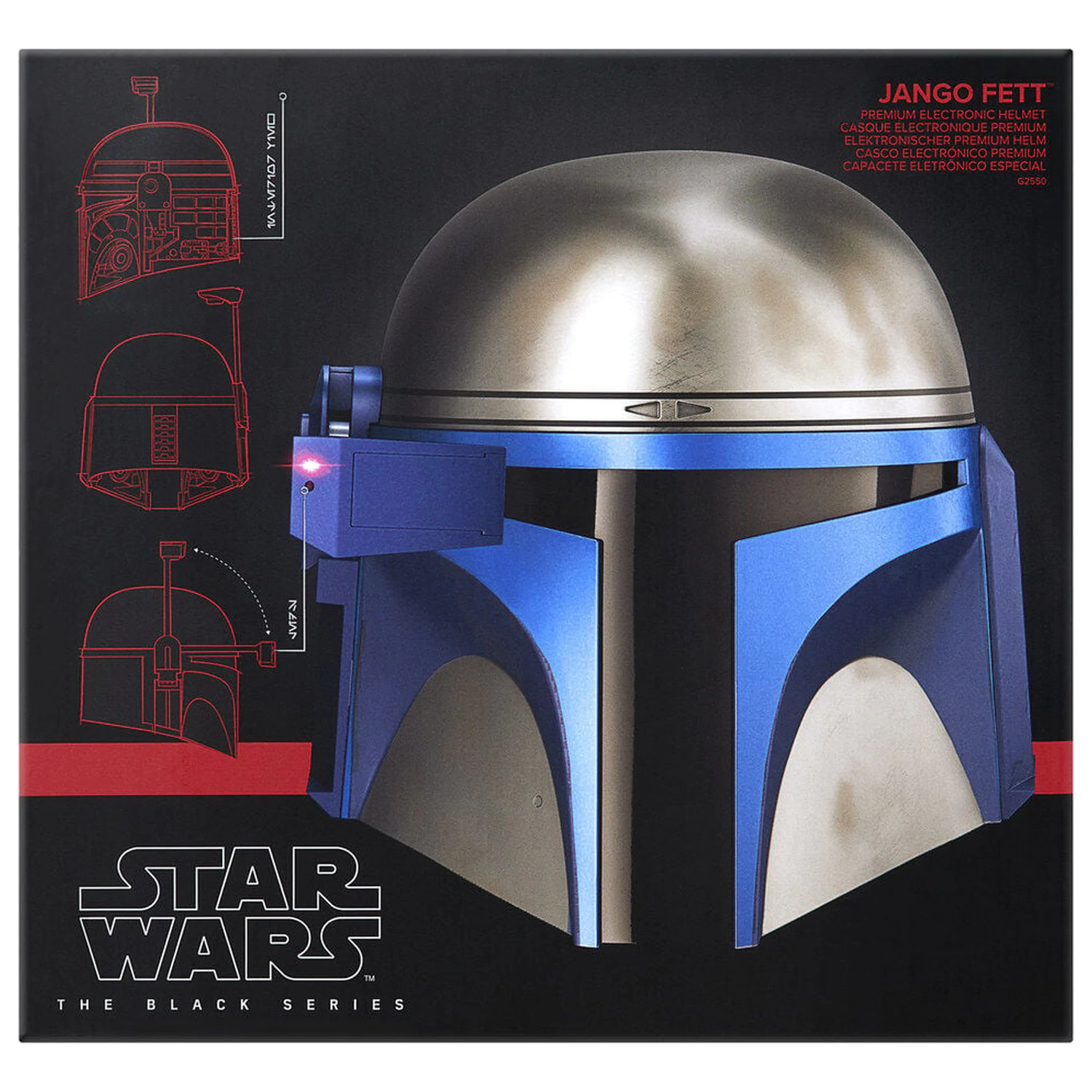 Star Wars The Black Series premium electronic helmet product photo