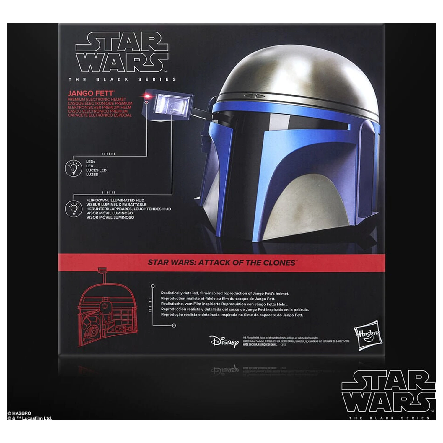Star Wars The Black Series premium electronic helmet product photo