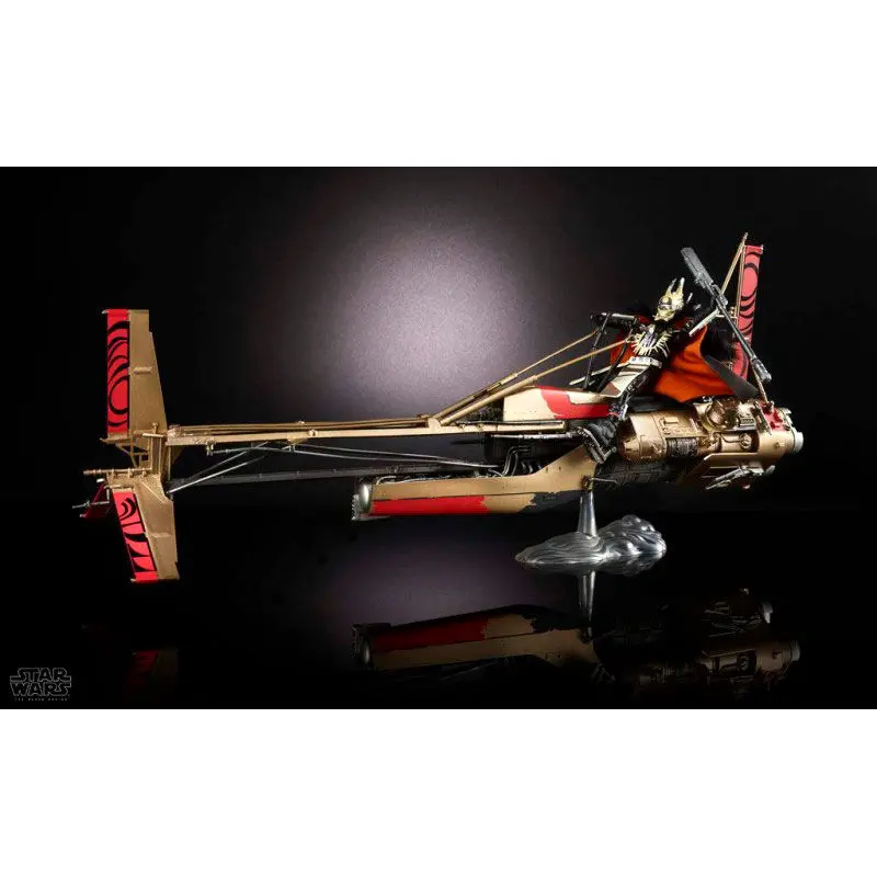 Star Wars The Black Series Enfys Nest with Swoop Bike figure 15cm product photo