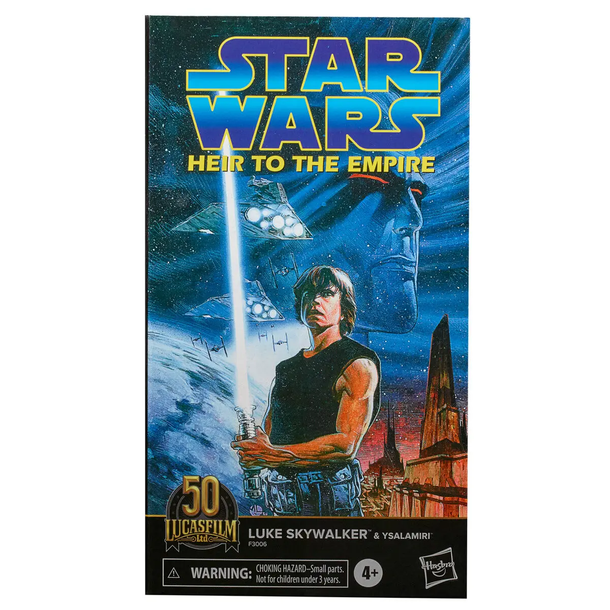 Star Wars HTTE Black Series Lucasfilm 50th Ann. Action Figure 2021 Luke Skywalker &amp; Ysalamiri 15 cm product photo