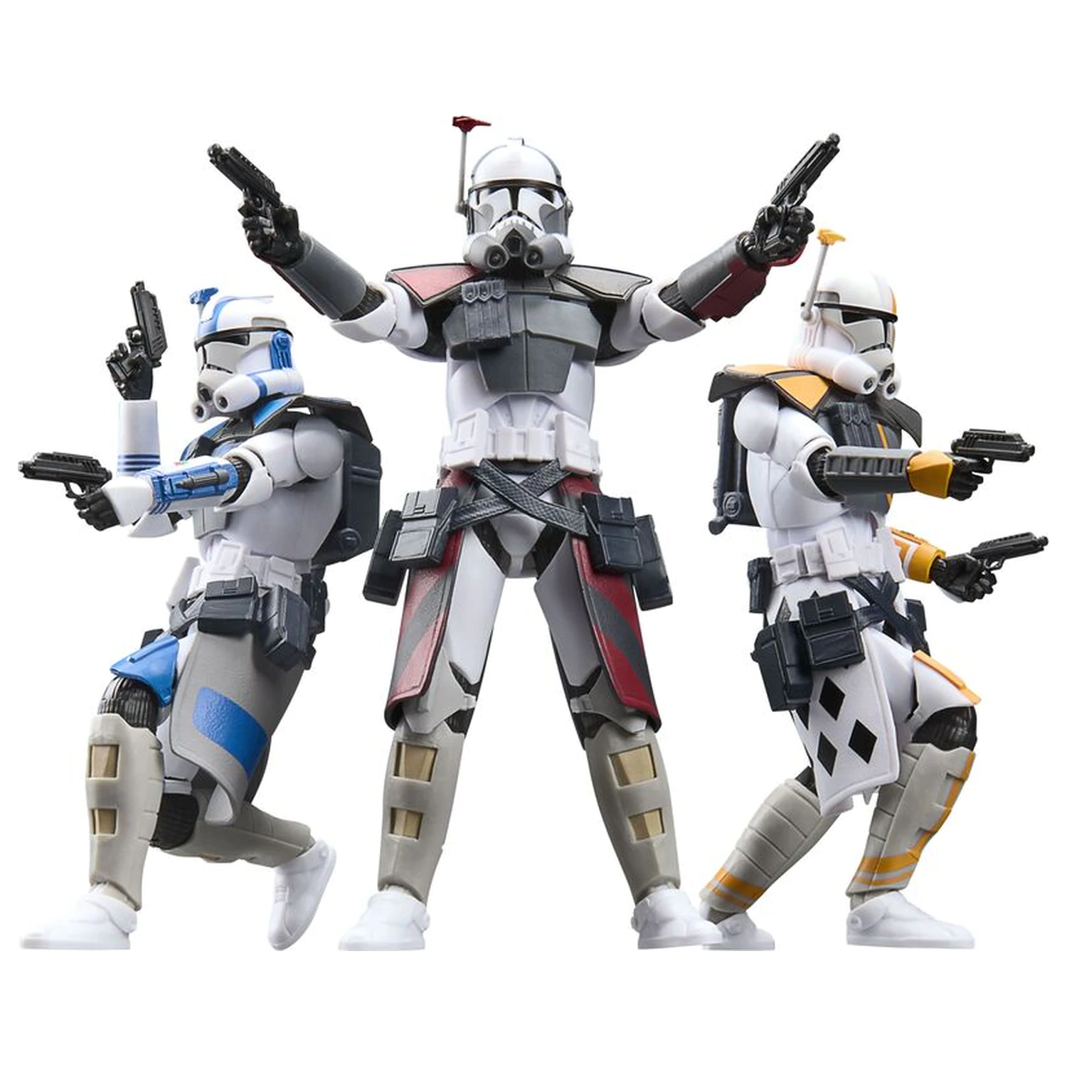 Star Wars The Black Series Star Wars The Clone Wars set 3 figures 15cm product photo