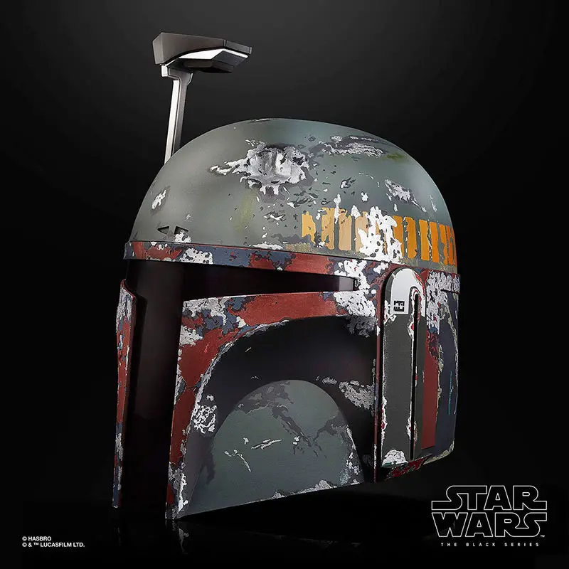 Star Wars The Black Series Boba Fett Premium Electronic Helmet product photo